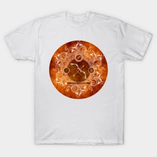 Zodiac - Tangerine - Sagittarius T-Shirt